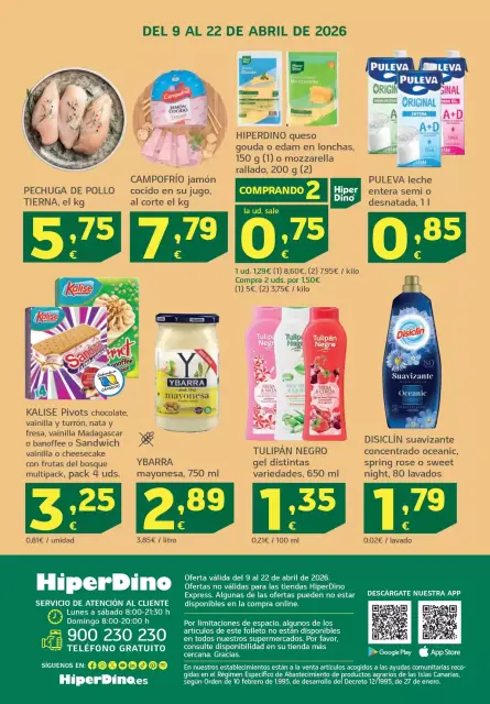 Ofertas de HiperDino España de 9 a 22 abril 2026 Especiales de abril - Página 37