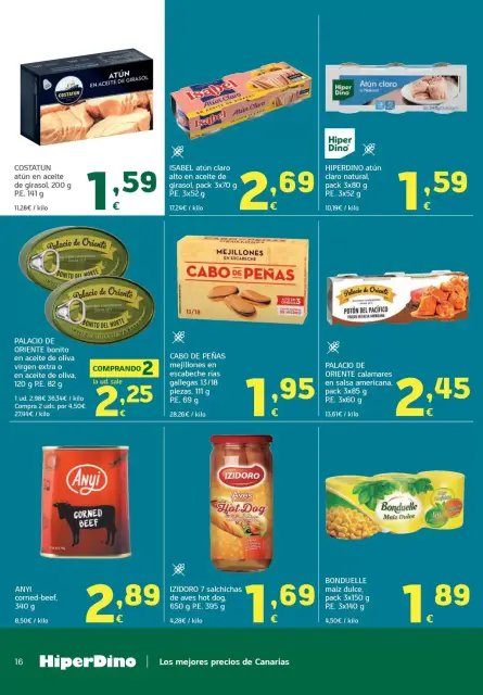 Ofertas de HiperDino España de 9 a 22 abril 2026 Especiales de abril - Página 16