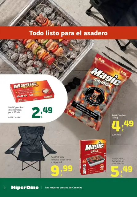 Ofertas de HiperDino España de 9 a 22 abril 2026 El Plan Está en la Brasa - Página 2