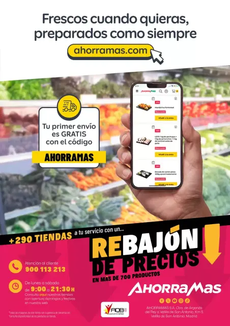 Ofertas de Ahorramas España de 9 a 15 abril 2026 Rebajón De Precios - Página 17