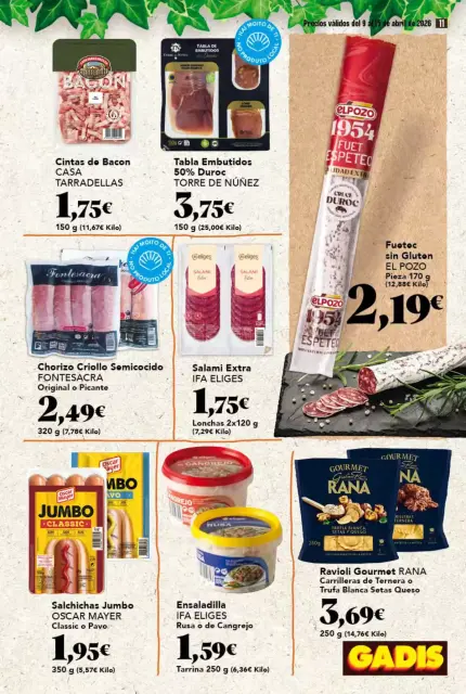 Ofertas de GADIS España de 9 a 15 abril 2026 Nuevos precios - Página 11