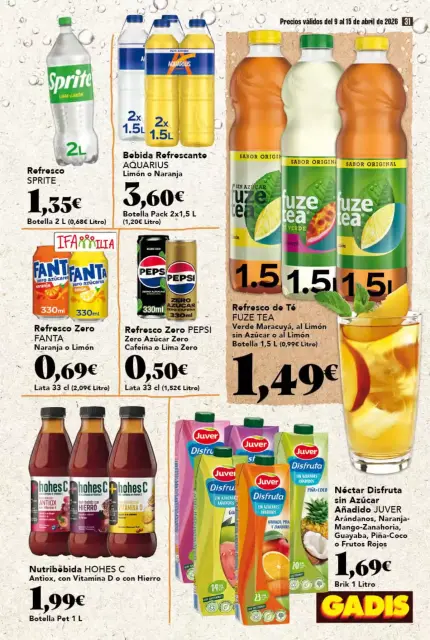 Ofertas de GADIS España de 9 a 15 abril 2026 Nuevos precios - Página 31