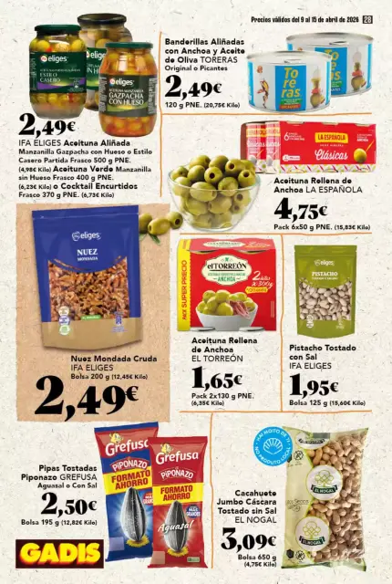 Ofertas de GADIS España de 9 a 15 abril 2026 Nuevos precios - Página 28