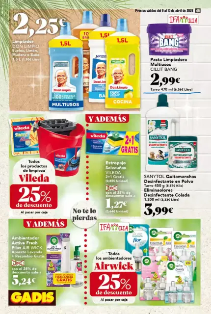 Ofertas de GADIS España de 9 a 15 abril 2026 Nuevos precios - Página 46