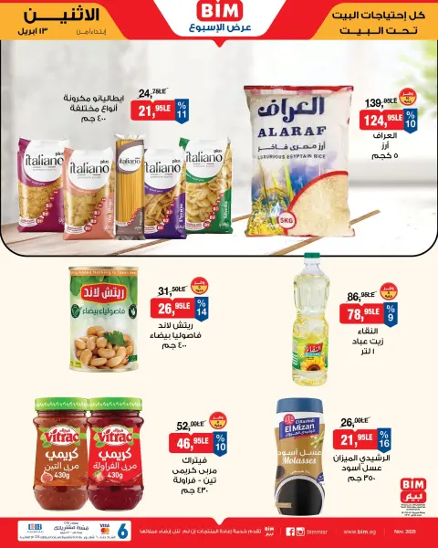 BIM Market Egypt offers from 13 to 19 April 2026 Offers of the week - Page 1