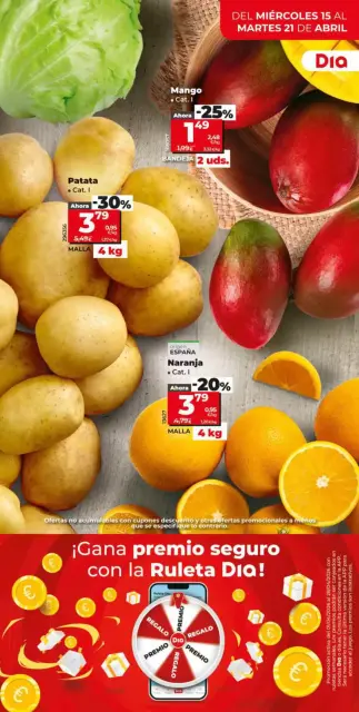 Ofertas de Dia España de 15 a 21 abril 2026 Gran apertura -20% - Página 5
