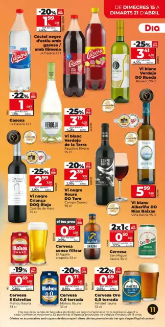 Ofertas de Dia España de 15 a 21 abril 2026 Nova Qualitat - Página 11