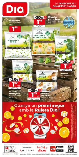 Ofertas de Dia España de 15 a 21 abril 2026 Nova Qualitat - Página 12