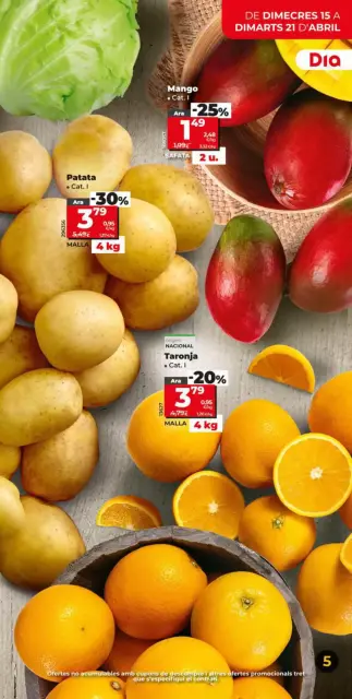 Ofertas de Dia España de 15 a 21 abril 2026 Nova Qualitat - Página 5