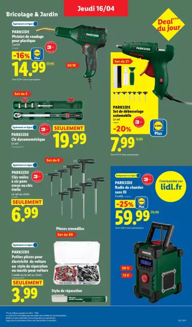 Lidl France offers from 13 to 16 April 2026 Best deals of the week - Page 16