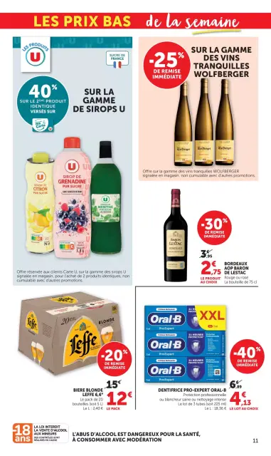 U Express France offers from 14 to 26 April 2026 Special Care - Page 11