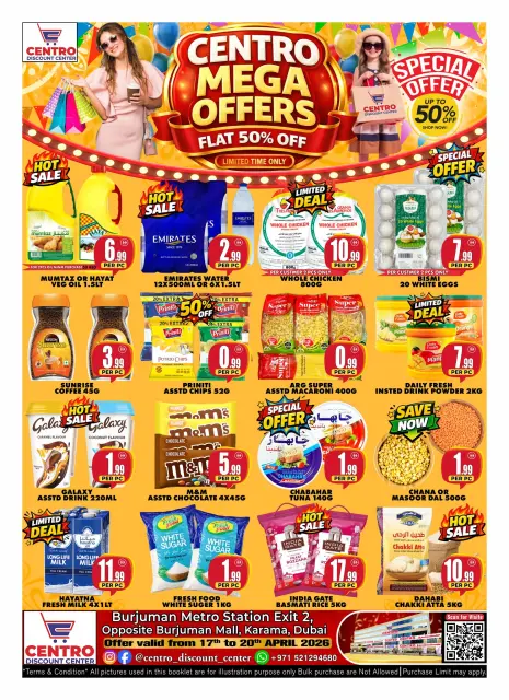 Ofertas de Centro Discount Center BurJuman de 17 a 20 abril 2026 Ofertas Bloo Ming - Página 1