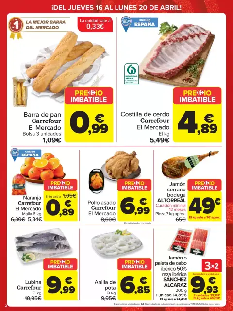Ofertas de Carrefour España de 16 a 20 abril 2026 PRECIO IMBATIBLE - Página 2