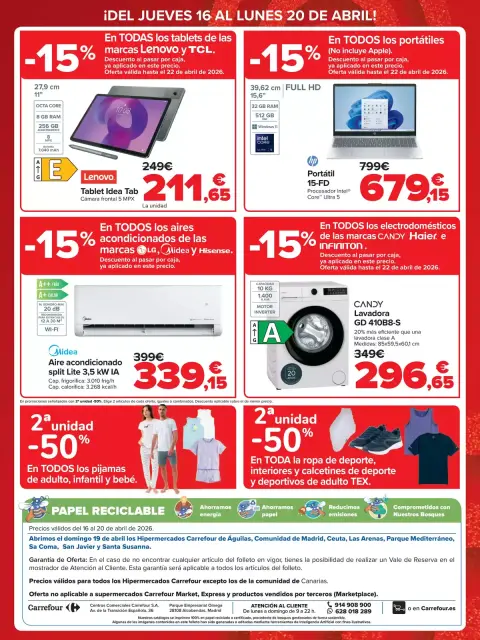Ofertas de Carrefour España de 16 a 20 abril 2026 PRECIO IMBATIBLE - Página 4