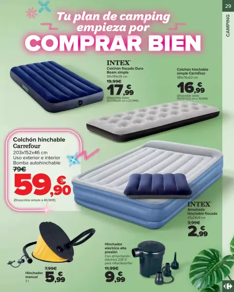 Ofertas de Carrefour España de 14 abril a 14 mayo 2026 Terraza y jardín - Página 29