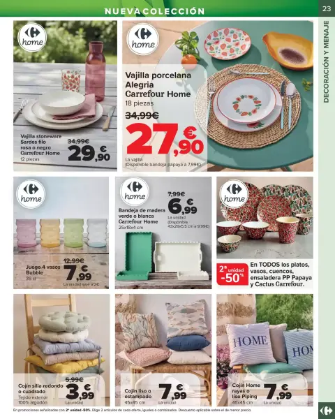 Ofertas de Carrefour España de 14 abril a 14 mayo 2026 Terraza y jardín - Página 23