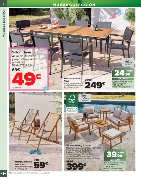 Ofertas de Carrefour España de 14 abril a 14 mayo 2026 Terraza y jardín - Página 6