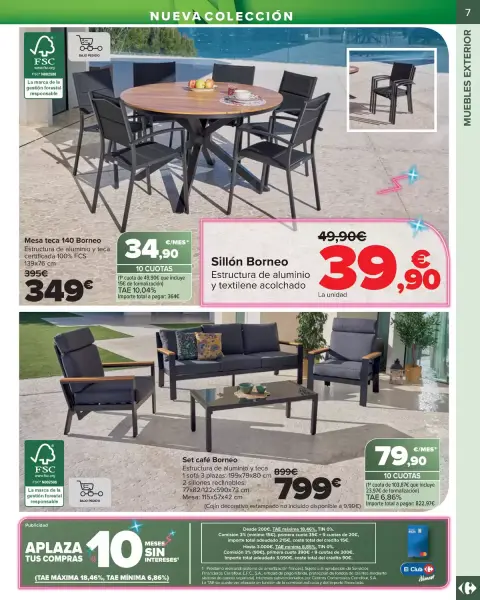 Ofertas de Carrefour España de 14 abril a 14 mayo 2026 Terraza y jardín - Página 7