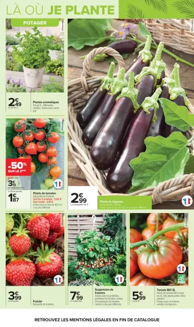Carrefour France offers from 14 to 27 April 2026 GARDEN PLANTING AND FURNITURE - Page 14