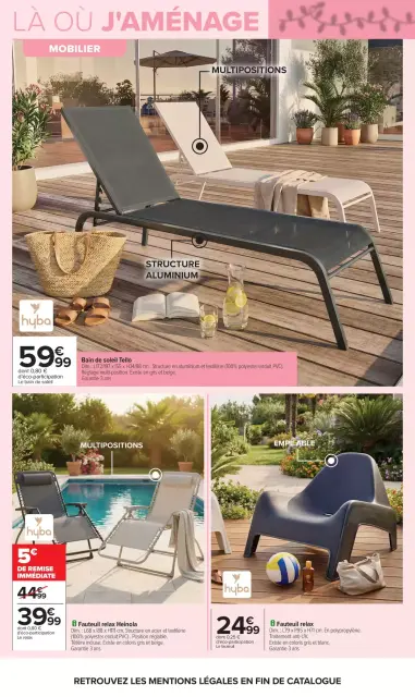Carrefour France offers from 14 to 27 April 2026 GARDEN PLANTING AND FURNITURE - Page 23