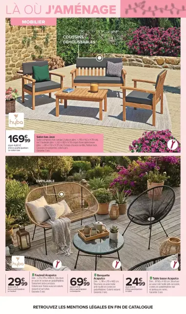 Carrefour France offers from 14 to 27 April 2026 GARDEN PLANTING AND FURNITURE - Page 22