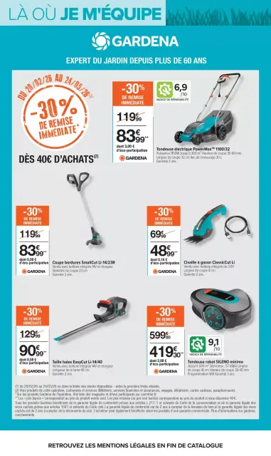 Carrefour France offers from 14 to 27 April 2026 GARDEN PLANTING AND FURNITURE - Page 19