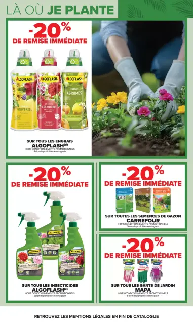 Carrefour France offers from 14 to 27 April 2026 GARDEN PLANTING AND FURNITURE - Page 11