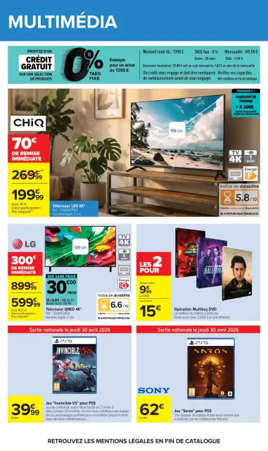 Carrefour France offers from 28 April to 11 May 2026 PICNIC - Page 64