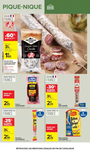Carrefour France offers from 28 April to 11 May 2026 PICNIC - Page 7