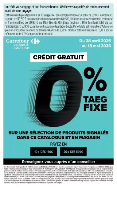 Carrefour France offers from 28 April to 18 May 2026 BRINGING NEWNESS INTO THE HOME - Page 24