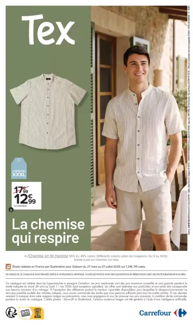 Carrefour France offers from 28 April to 11 May 2026 SPECIAL LINEN CEREMONY - Page 24