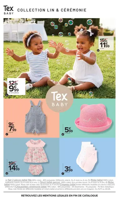 Carrefour France offers from 28 April to 11 May 2026 SPECIAL LINEN CEREMONY - Page 22