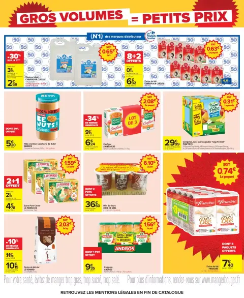 Carrefour France offers from 23 April to 11 May 2026 LARGE VOLUMES 2 - Page 13