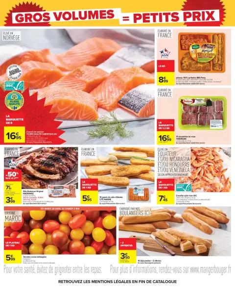 Carrefour France offers from 23 April to 11 May 2026 LARGE VOLUMES 2 - Page 24