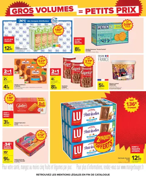Carrefour France offers from 23 April to 11 May 2026 LARGE VOLUMES 2 - Page 15