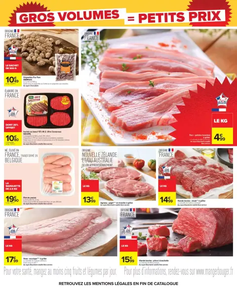 Carrefour France offers from 23 April to 11 May 2026 LARGE VOLUMES 2 - Page 23