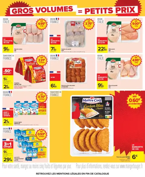 Carrefour France offers from 23 April to 11 May 2026 LARGE VOLUMES 2 - Page 19