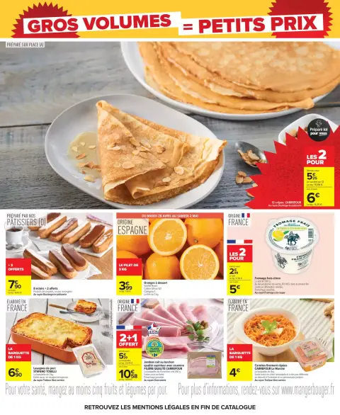 Carrefour France offers from 23 April to 11 May 2026 LARGE VOLUMES 2 - Page 25