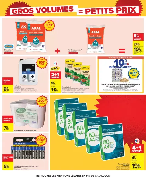 Carrefour France offers from 23 April to 11 May 2026 LARGE VOLUMES 2 - Page 35