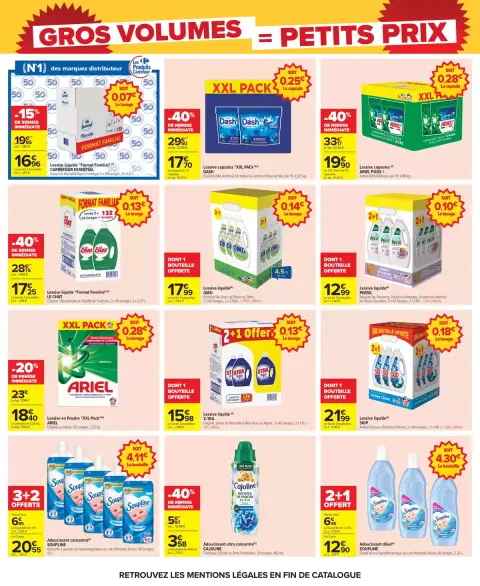Carrefour France offers from 23 April to 11 May 2026 LARGE VOLUMES 2 - Page 31