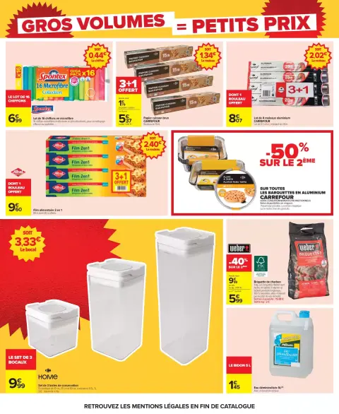Carrefour France offers from 23 April to 11 May 2026 LARGE VOLUMES 2 - Page 36