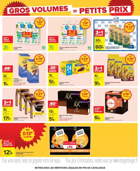 Carrefour France offers from 23 April to 11 May 2026 LARGE VOLUMES 2 - Page 14