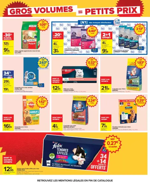Carrefour France offers from 23 April to 11 May 2026 LARGE VOLUMES 2 - Page 34