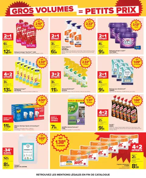 Carrefour France offers from 23 April to 11 May 2026 LARGE VOLUMES 2 - Page 33