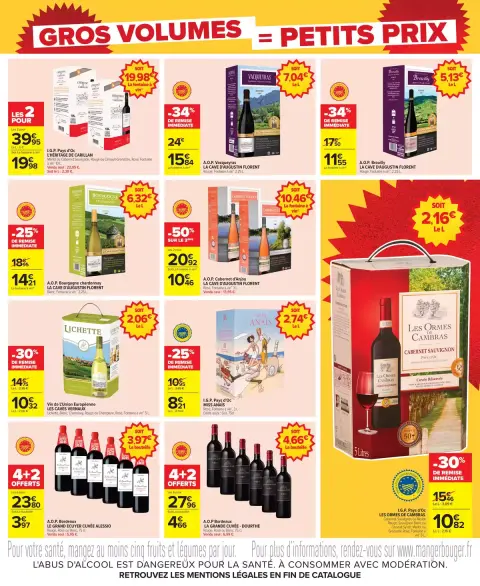 Carrefour France offers from 23 April to 11 May 2026 LARGE VOLUMES 2 - Page 7