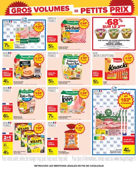 Carrefour France offers from 23 April to 11 May 2026 LARGE VOLUMES 2 - Page 21