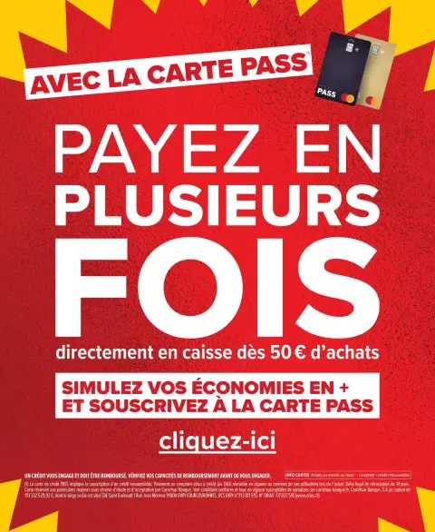 Carrefour France offers from 23 April to 11 May 2026 LARGE VOLUMES 2 - Page 41