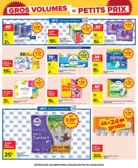 Carrefour France offers from 23 April to 11 May 2026 LARGE VOLUMES 2 - Page 30
