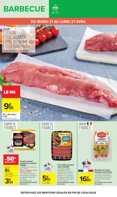 Carrefour France offers from 21 April to 4 May 2026 BARBECUE DEALS - Page 10