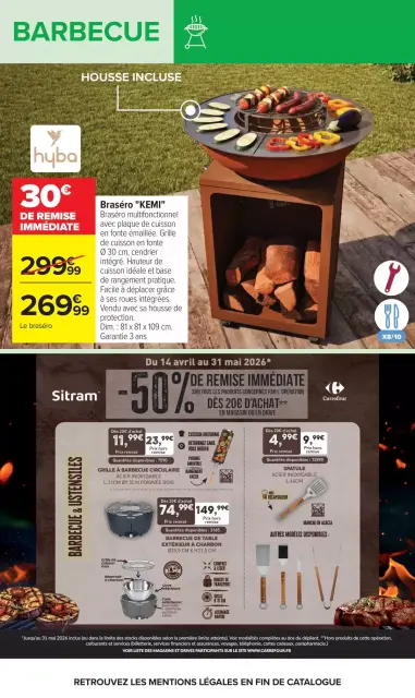 Carrefour France offers from 21 April to 4 May 2026 BARBECUE DEALS - Page 21
